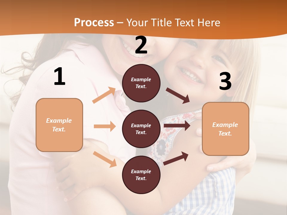 Mother And Daughter PowerPoint Template
