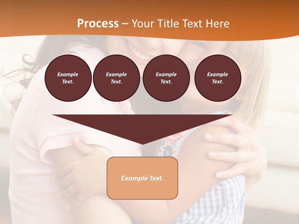 Mother And Daughter PowerPoint Template