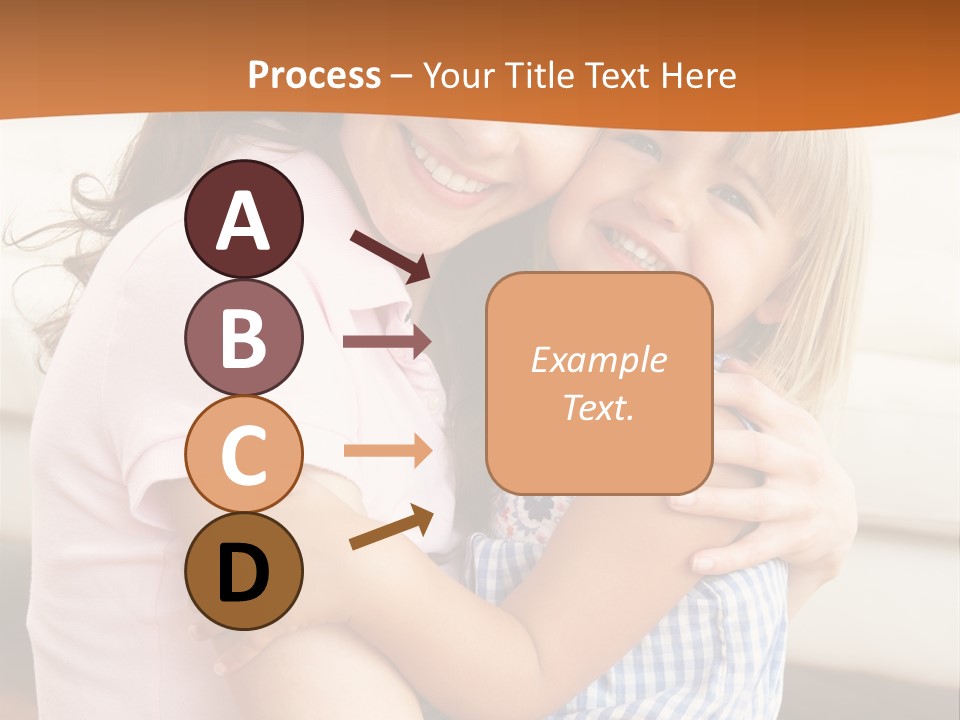 Mother And Daughter PowerPoint Template