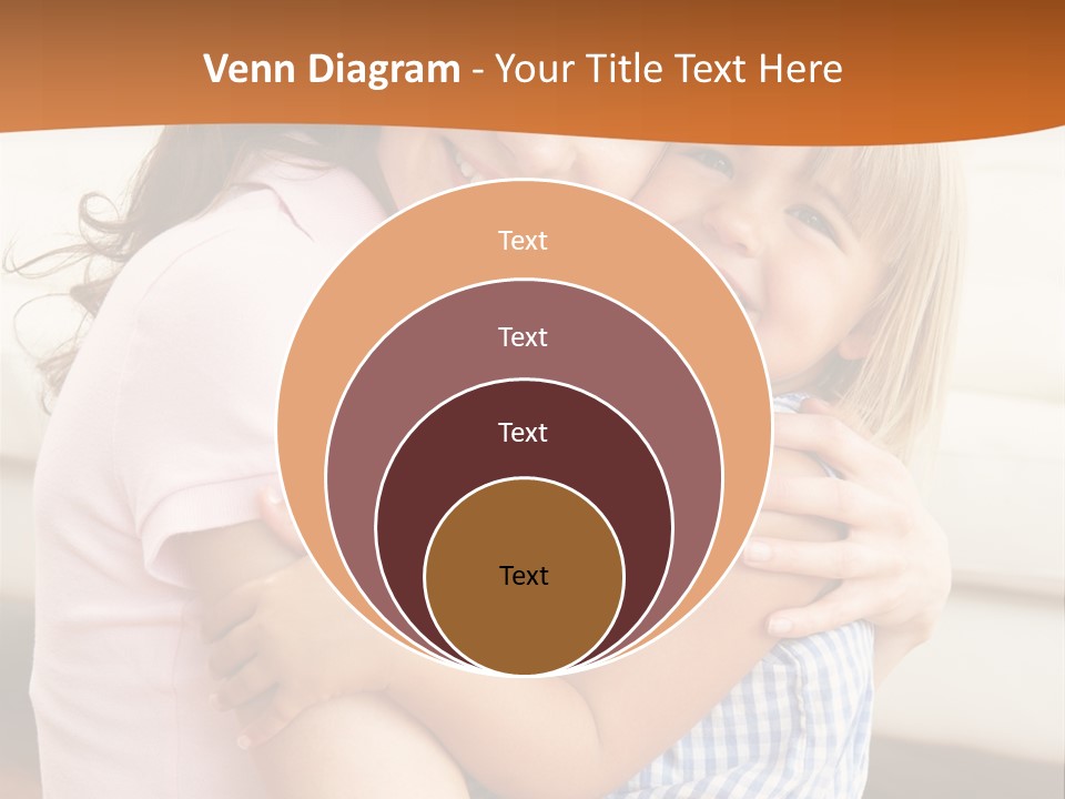 Mother And Daughter PowerPoint Template