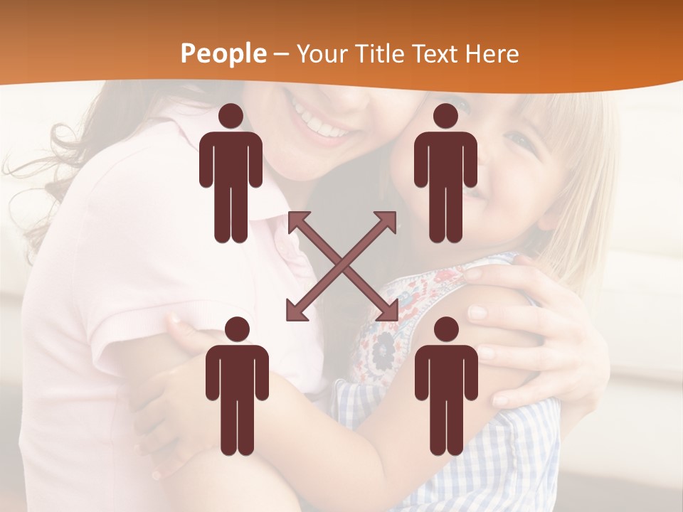 Mother And Daughter PowerPoint Template