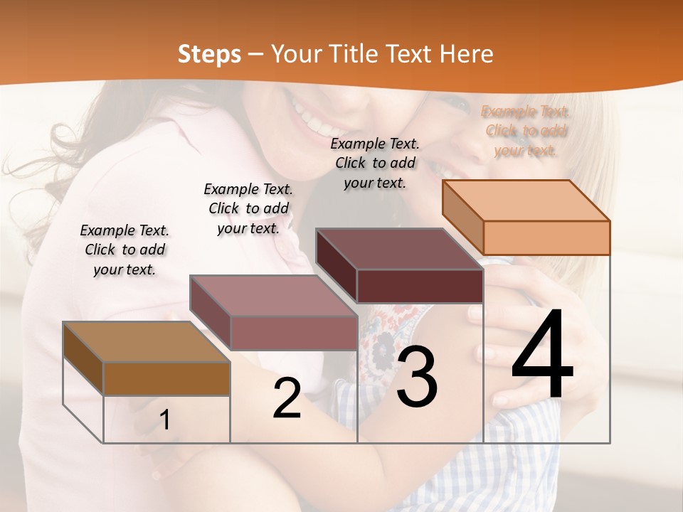 Mother And Daughter PowerPoint Template