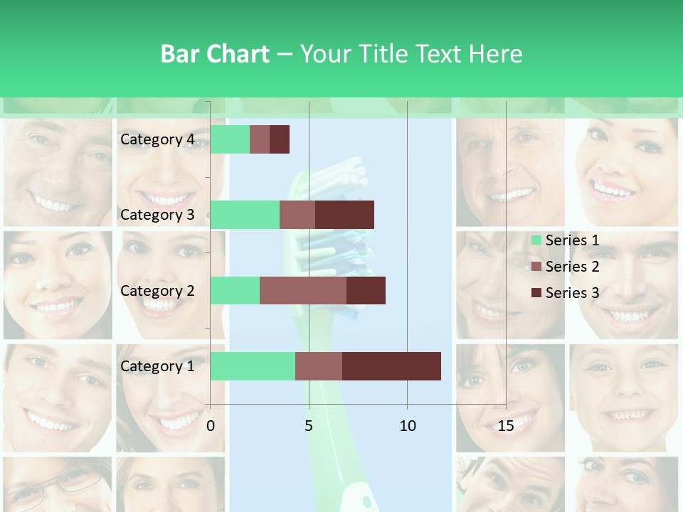Faces Of Smiling People PowerPoint Template