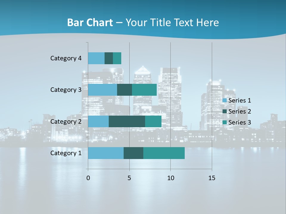 Night Skyline PowerPoint Template