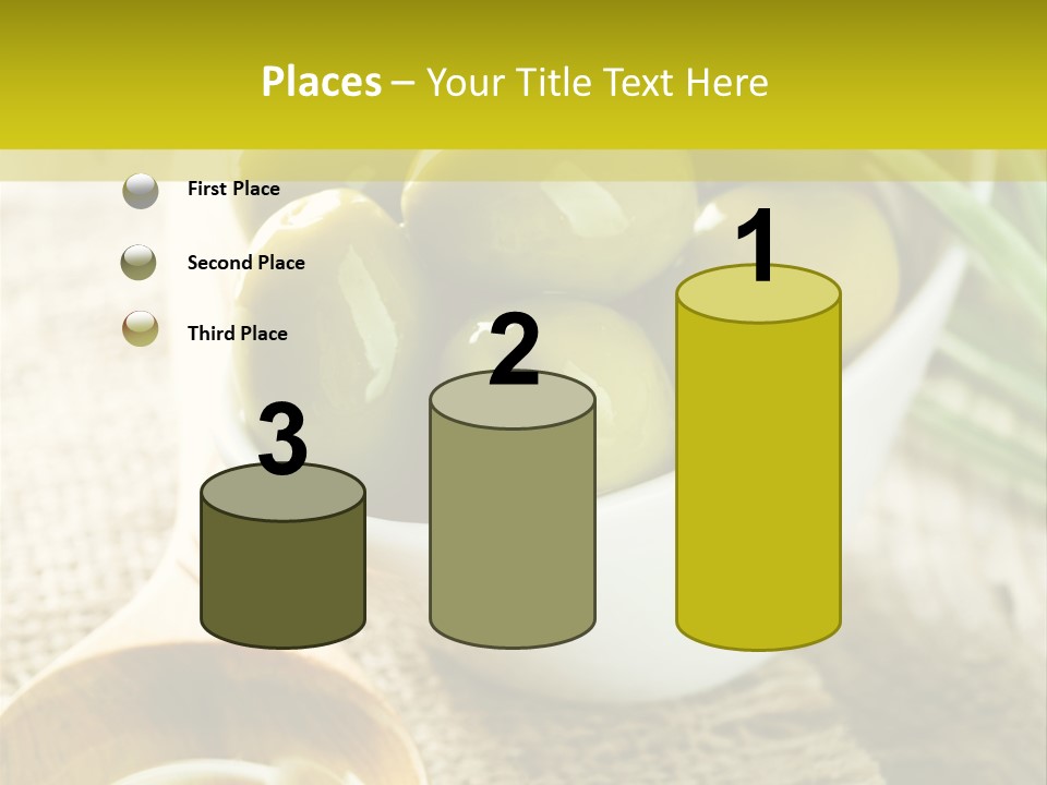 Olives And Oils PowerPoint Template