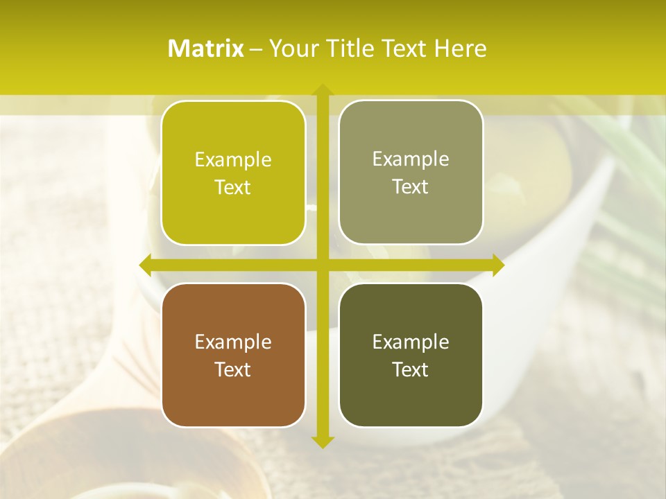 Olives And Oils PowerPoint Template