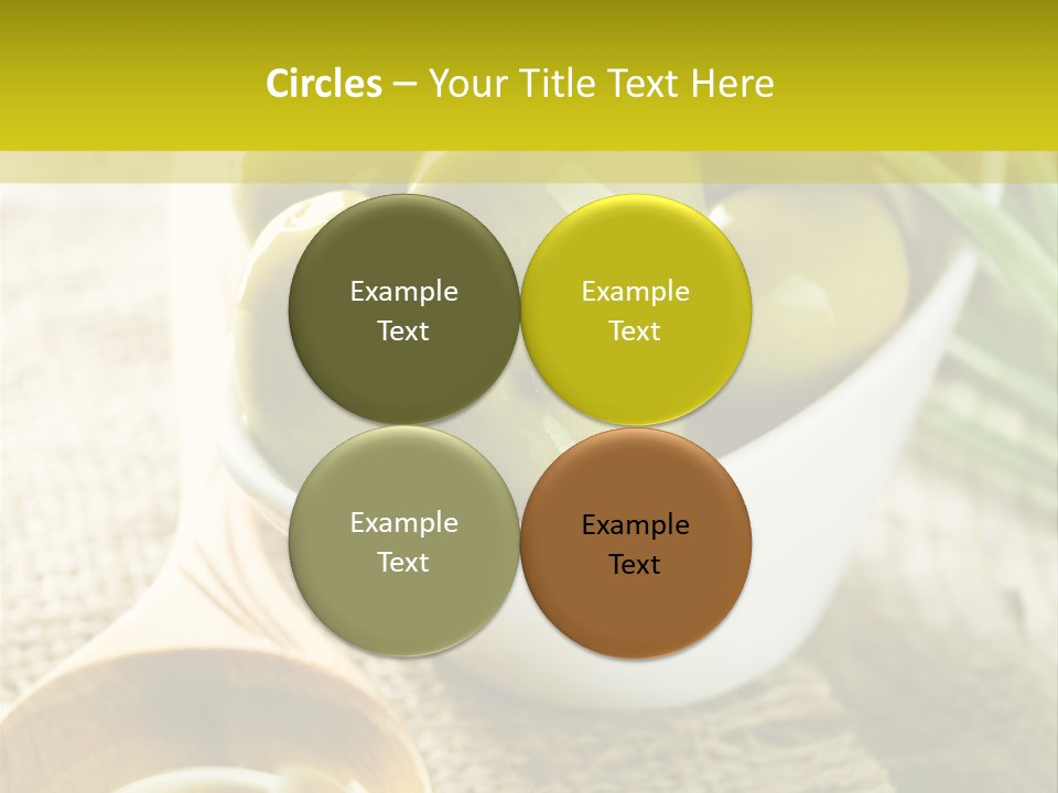 Olives And Oils PowerPoint Template