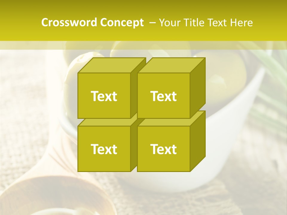 Olives And Oils PowerPoint Template