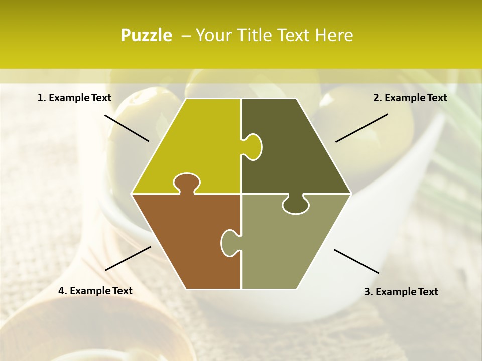 Olives And Oils PowerPoint Template