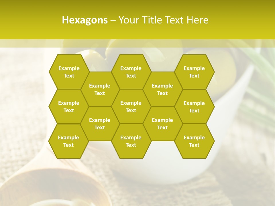 Olives And Oils PowerPoint Template