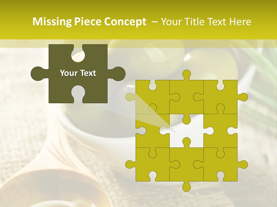 Olives And Oils PowerPoint Template