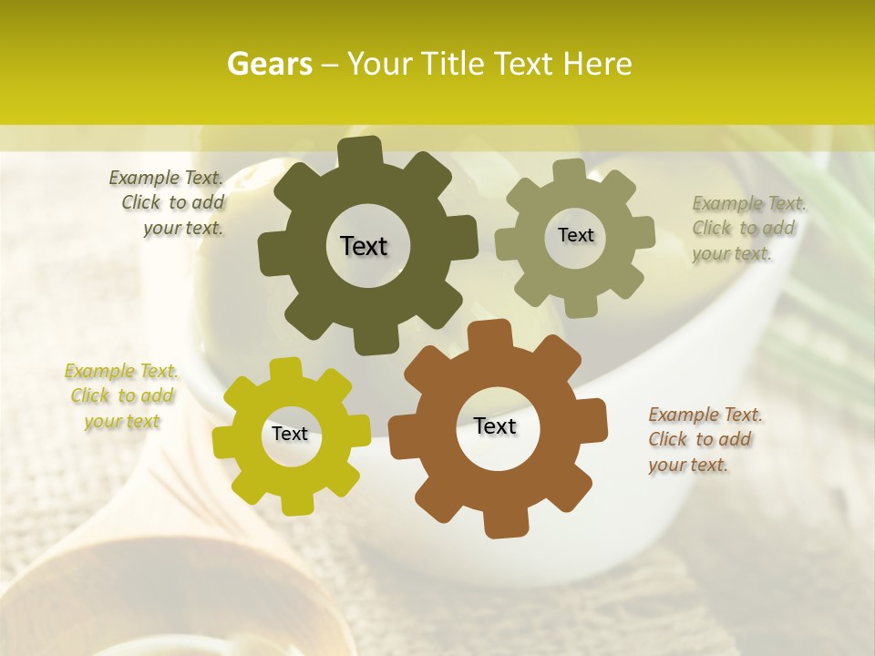 Olives And Oils PowerPoint Template