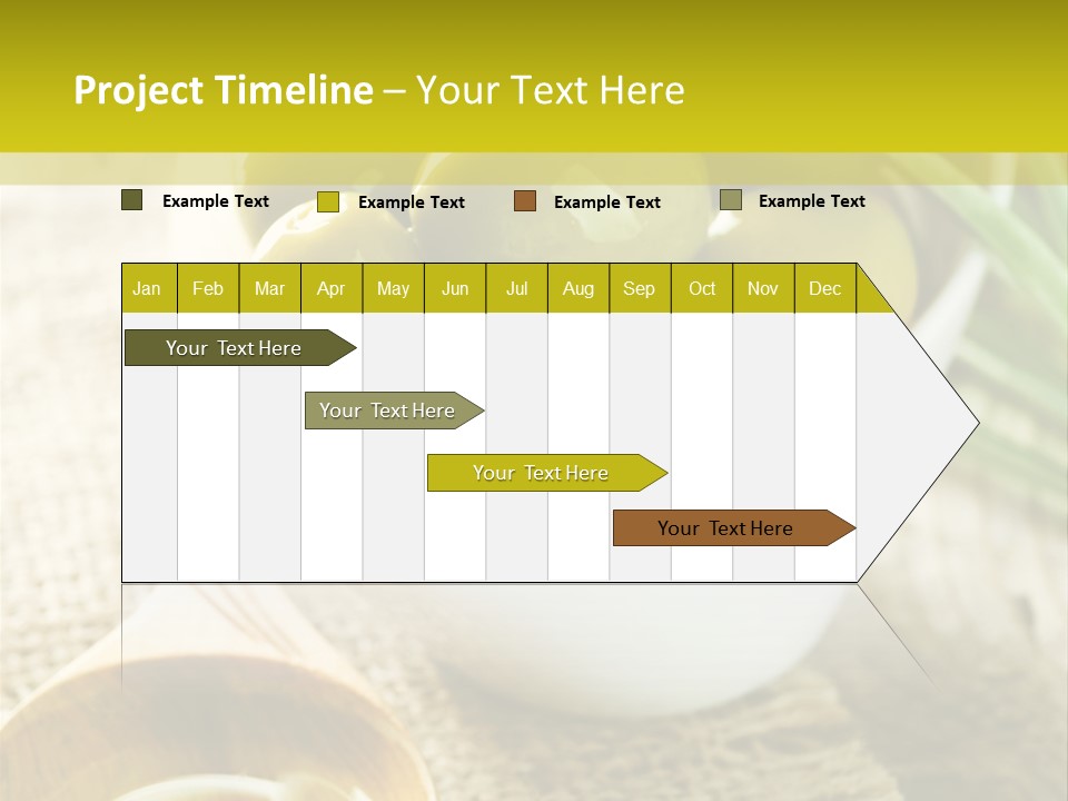 Olives And Oils PowerPoint Template