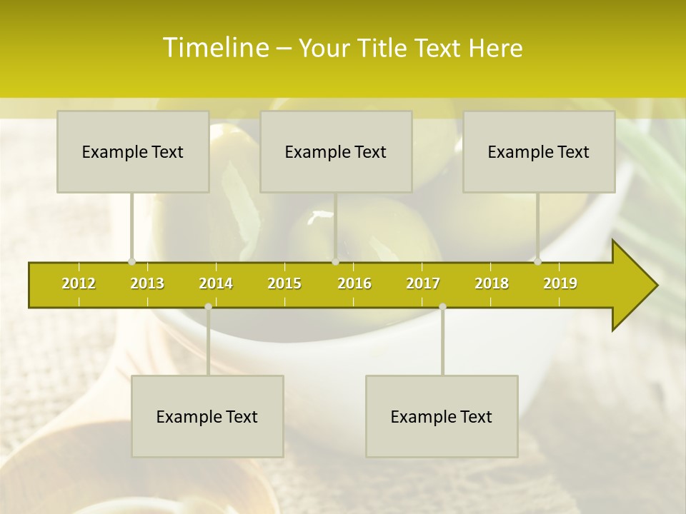 Olives And Oils PowerPoint Template