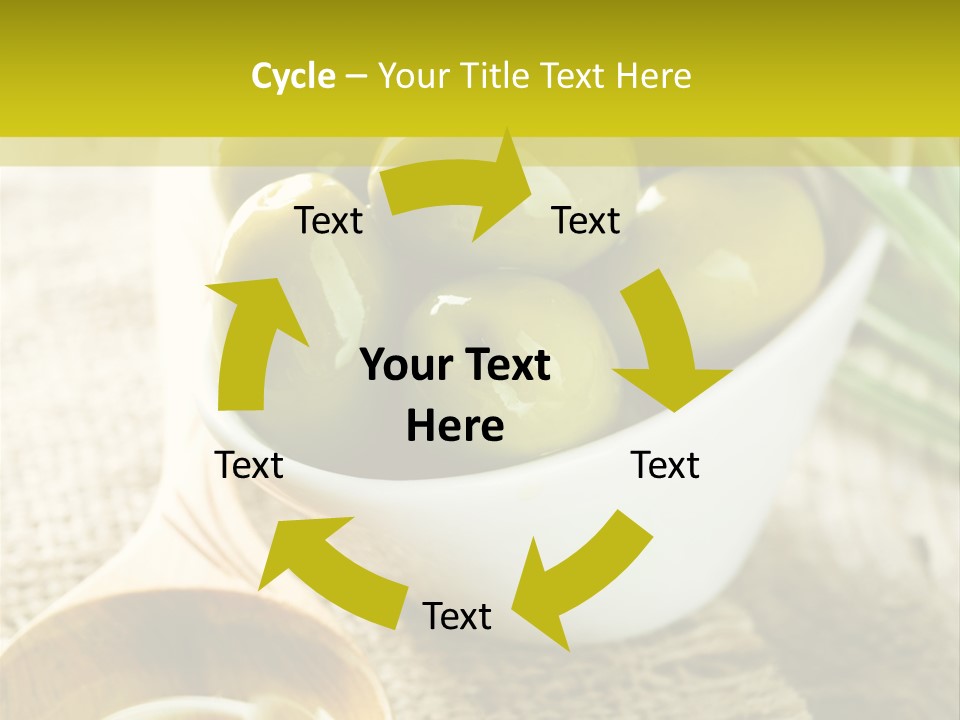 Olives And Oils PowerPoint Template