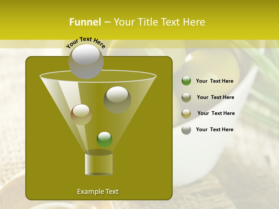Olives And Oils PowerPoint Template