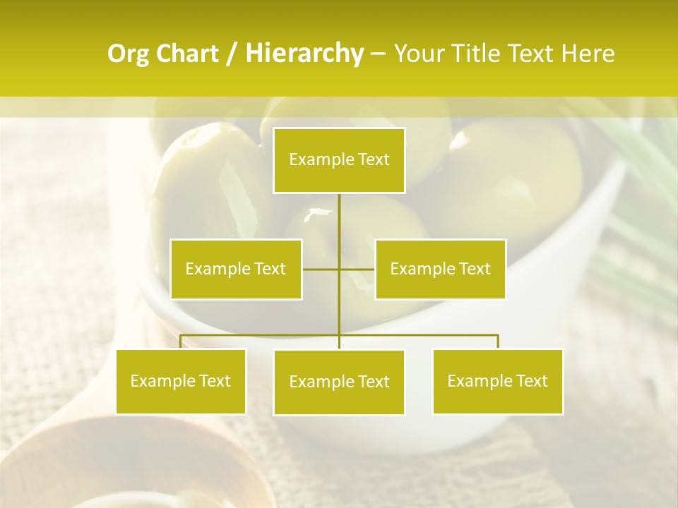 Olives And Oils PowerPoint Template