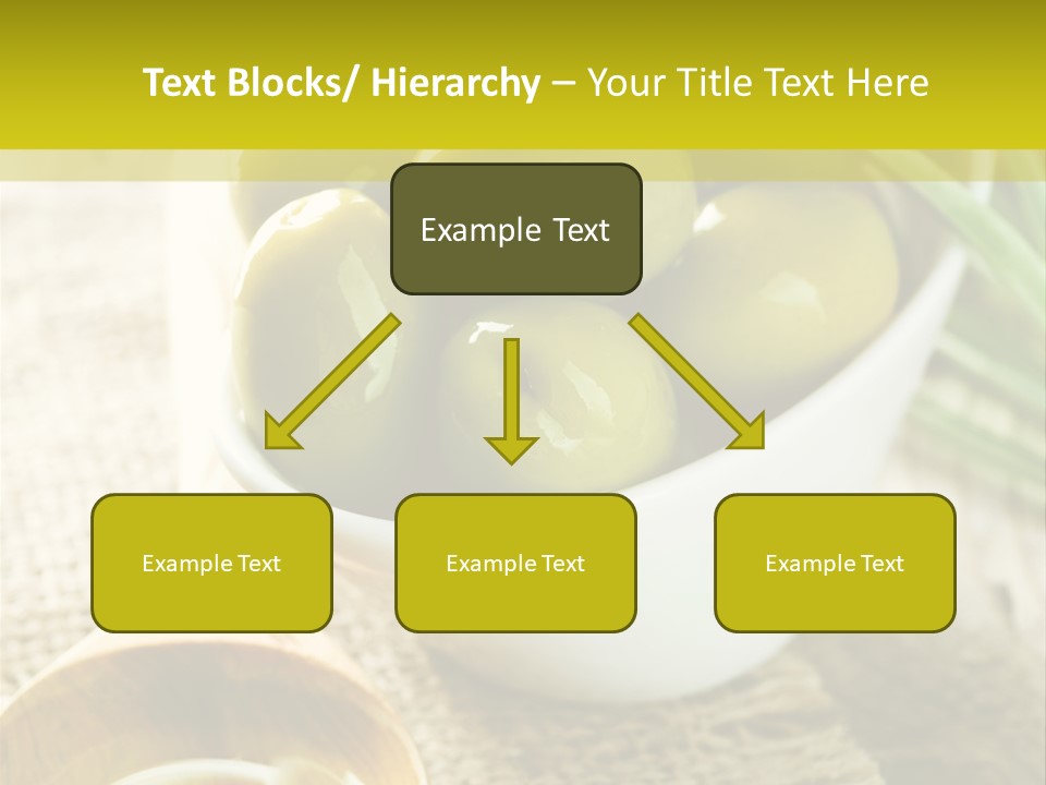 Olives And Oils PowerPoint Template