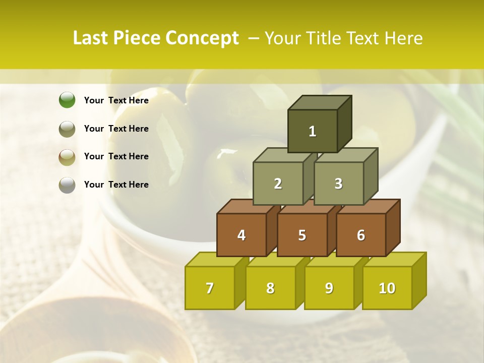 Olives And Oils PowerPoint Template