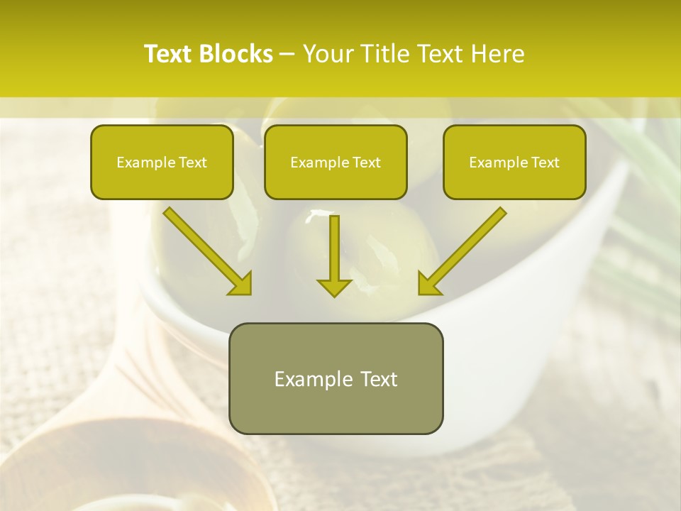 Olives And Oils PowerPoint Template