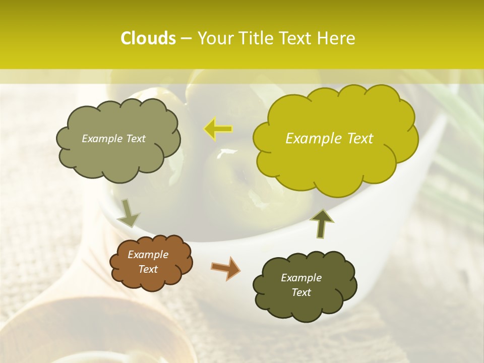 Olives And Oils PowerPoint Template