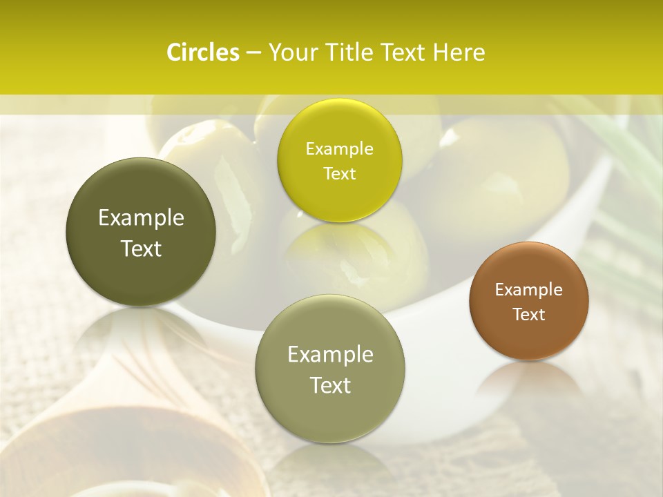 Olives And Oils PowerPoint Template