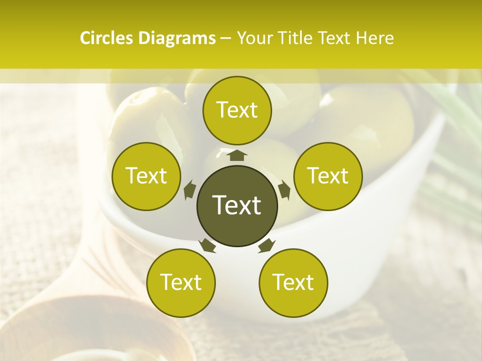 Olives And Oils PowerPoint Template