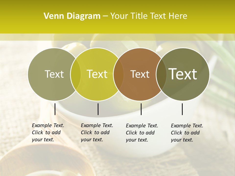 Olives And Oils PowerPoint Template