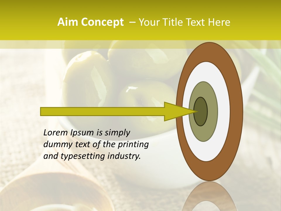 Olives And Oils PowerPoint Template