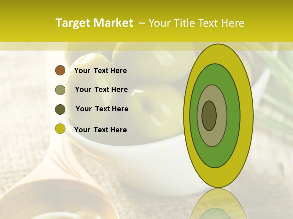 Olives And Oils PowerPoint Template