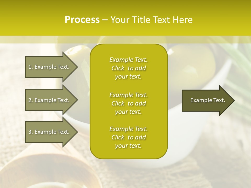 Olives And Oils PowerPoint Template