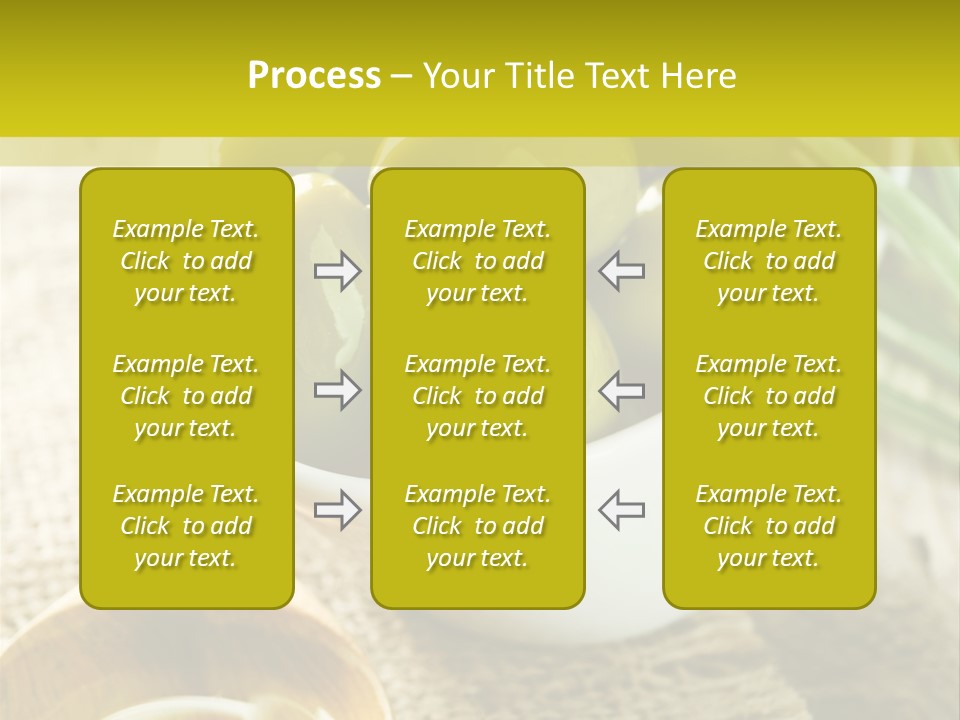 Olives And Oils PowerPoint Template