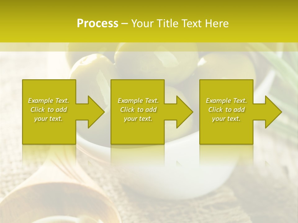 Olives And Oils PowerPoint Template