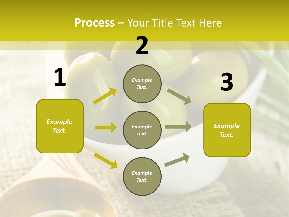 Olives And Oils PowerPoint Template