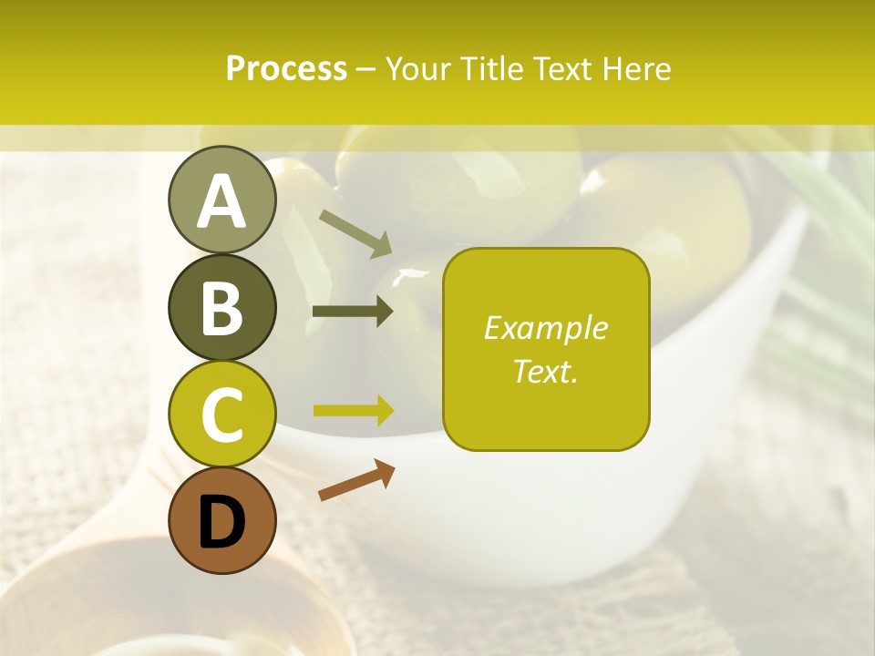 Olives And Oils PowerPoint Template