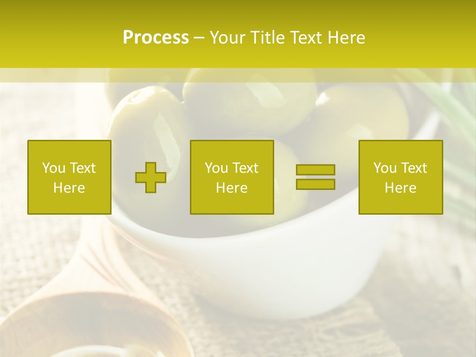 Olives And Oils PowerPoint Template