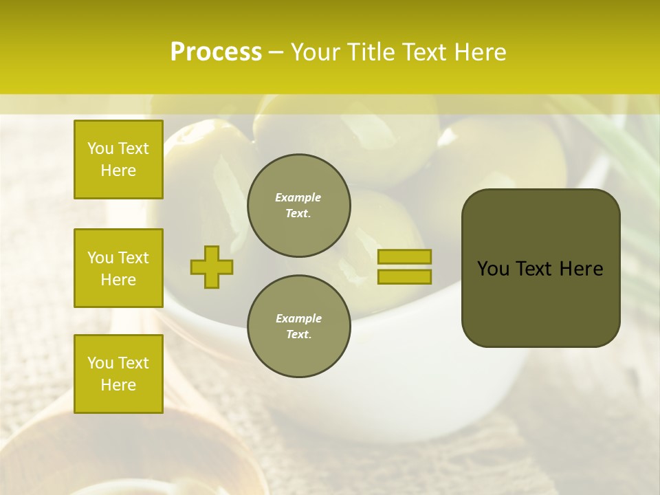Olives And Oils PowerPoint Template