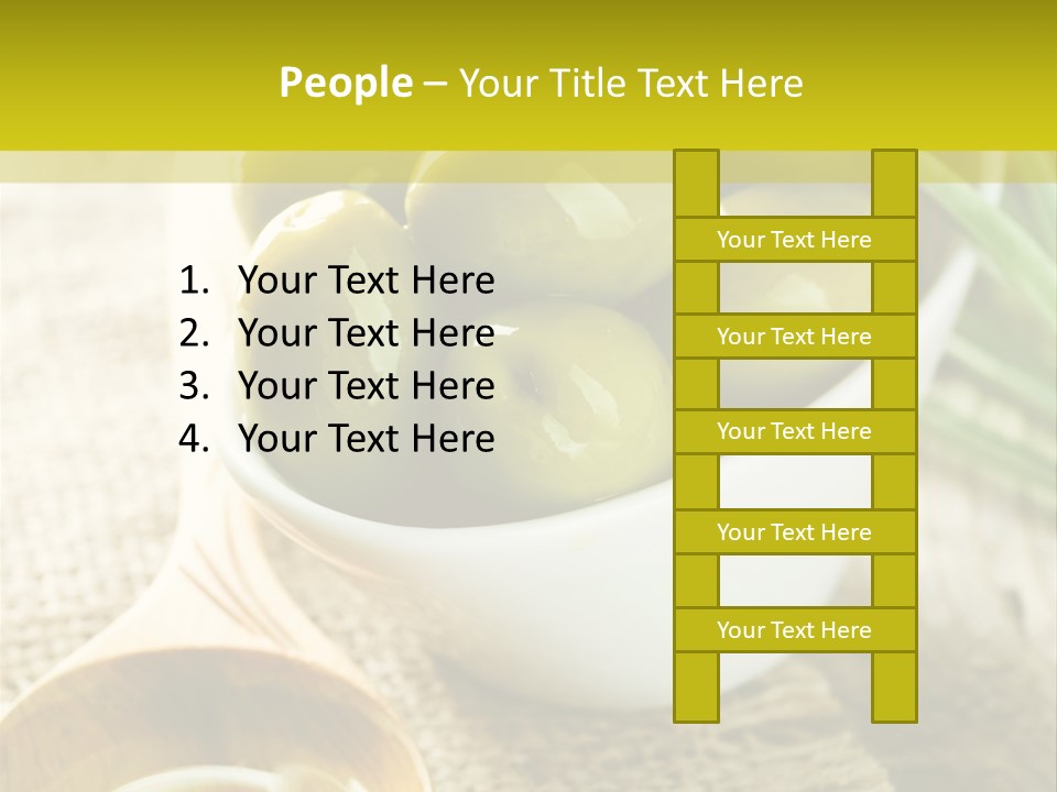 Olives And Oils PowerPoint Template
