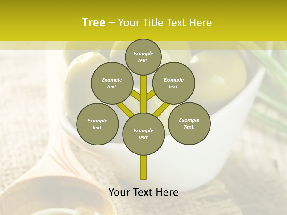 Olives And Oils PowerPoint Template