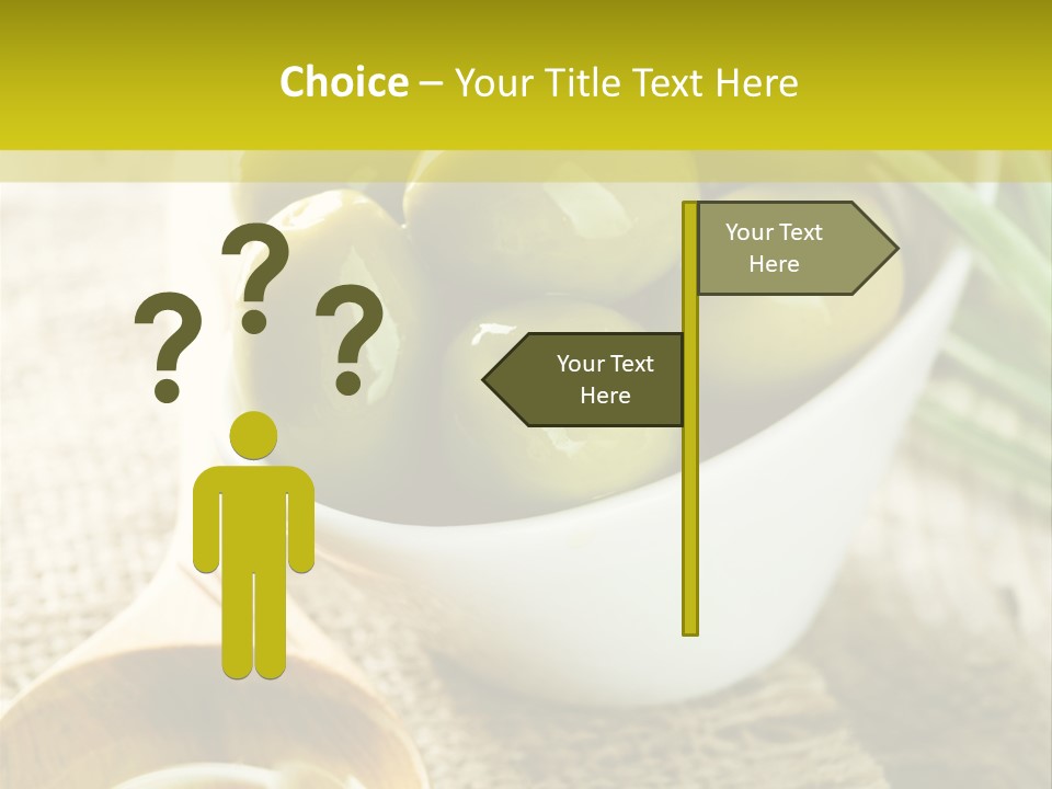 Olives And Oils PowerPoint Template