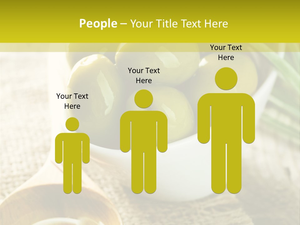 Olives And Oils PowerPoint Template