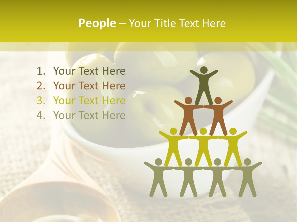 Olives And Oils PowerPoint Template