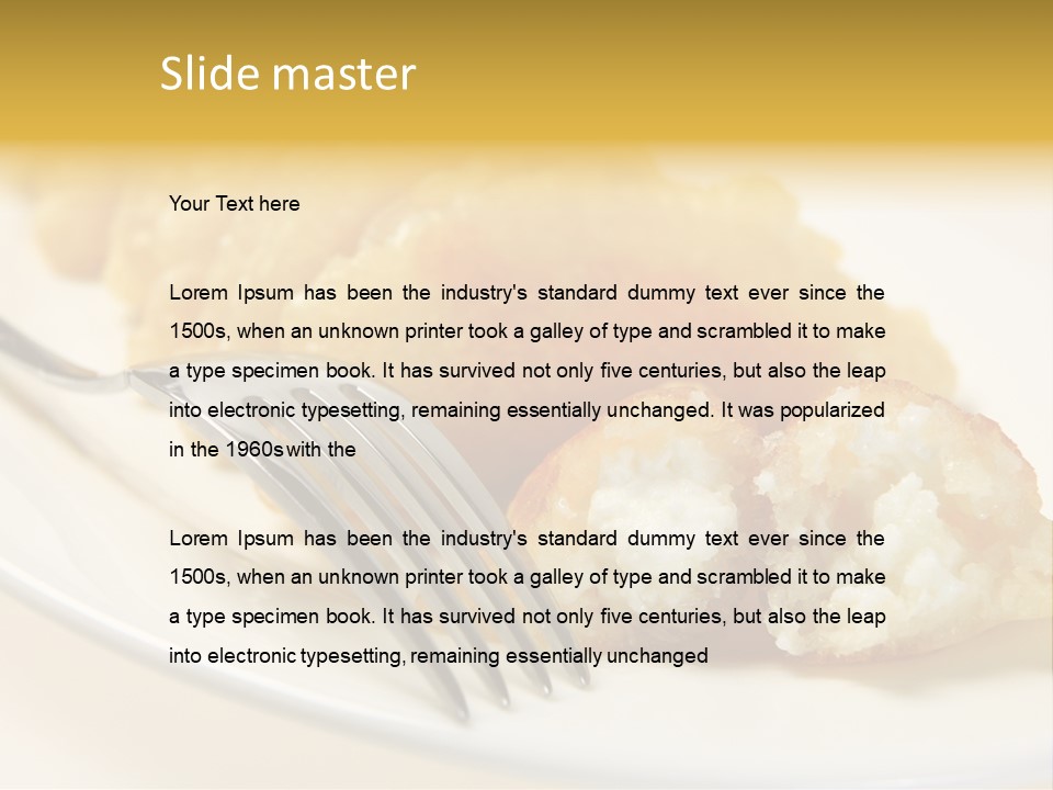 Kataif PowerPoint Template