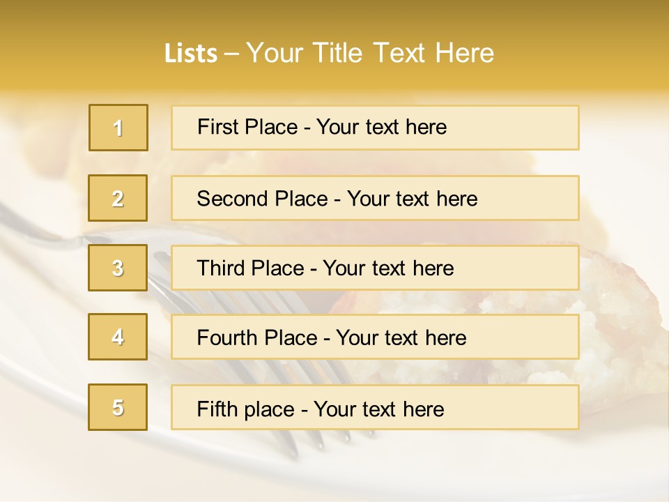 Kataif PowerPoint Template