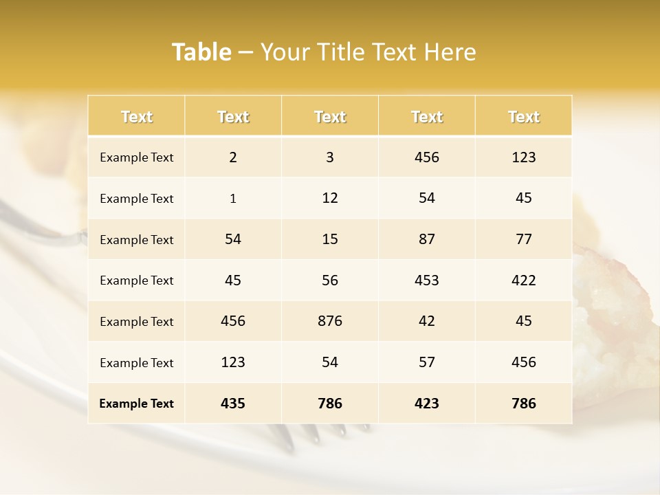 Kataif PowerPoint Template