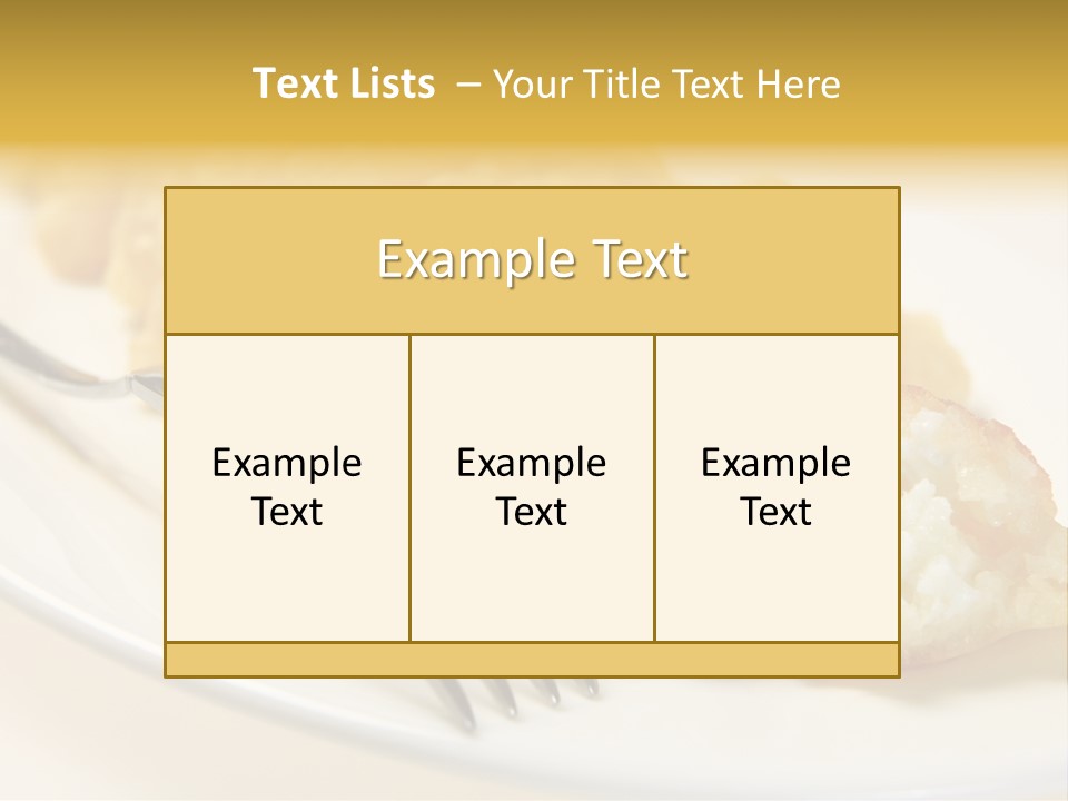 Kataif PowerPoint Template