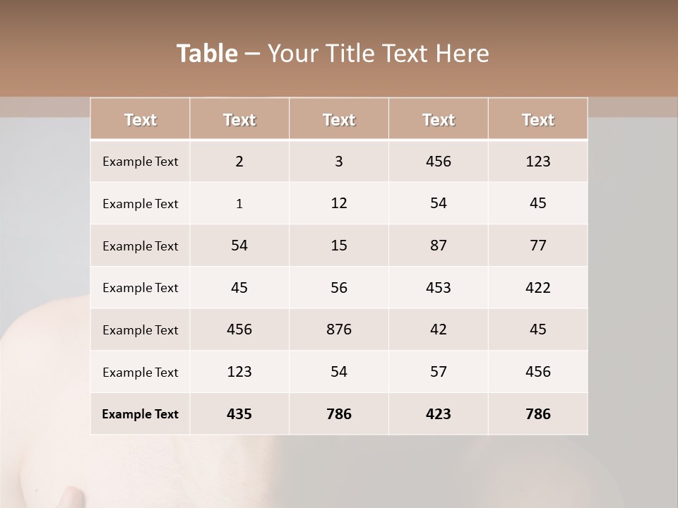 Emotions  Tousled PowerPoint Template