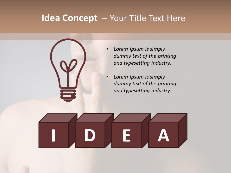 Emotions  Tousled PowerPoint Template