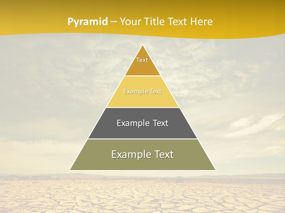 Land Clay Desert PowerPoint Template