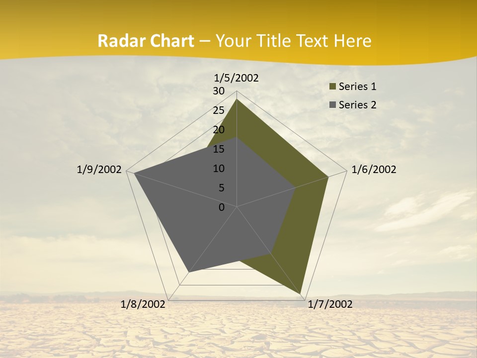 Land Clay Desert PowerPoint Template